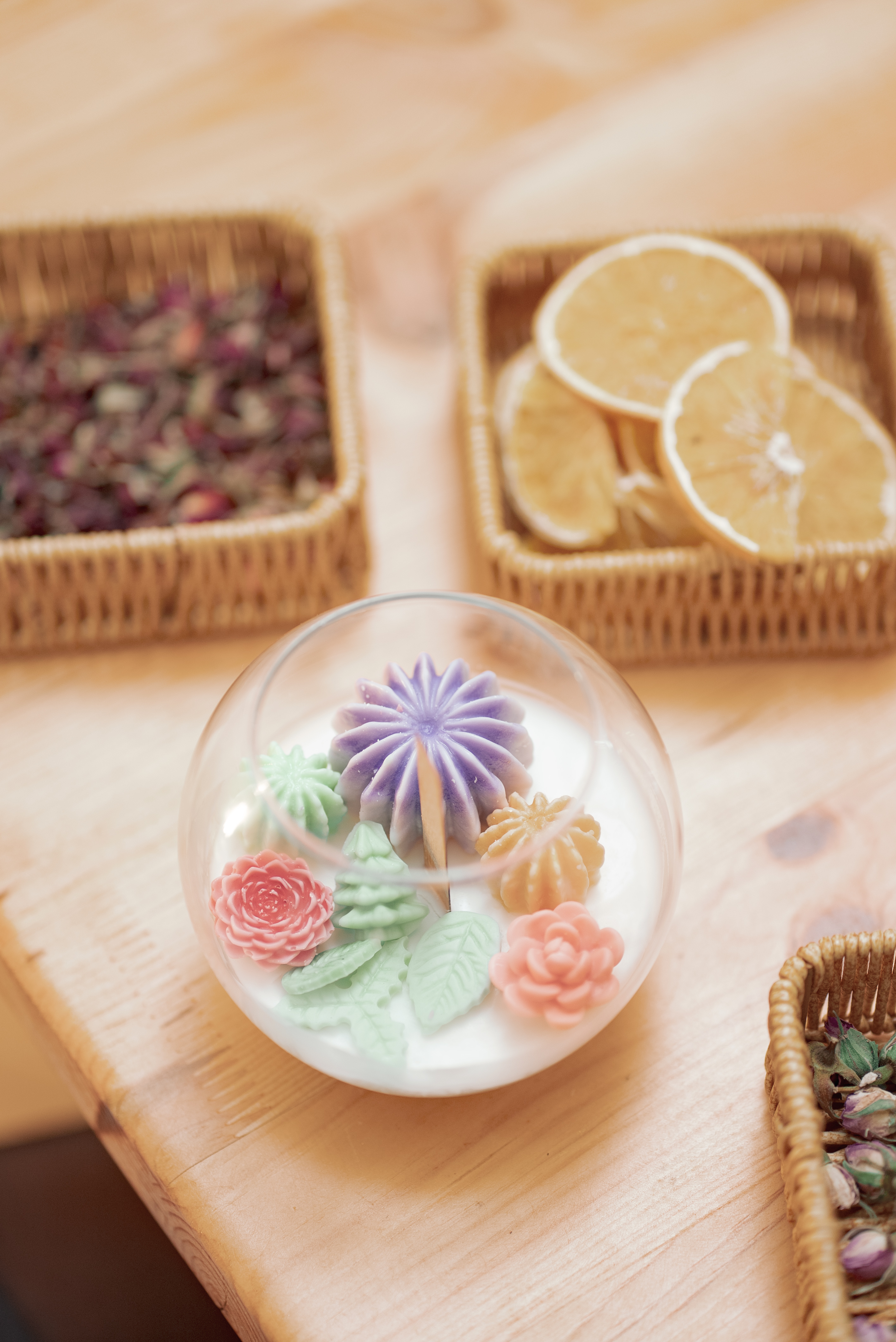 Sukulent Mum Yapım Atölyesi